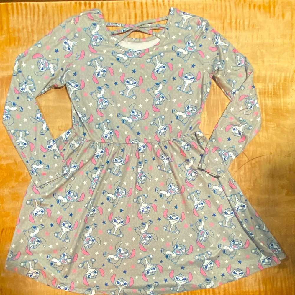 Disney Lilo & Stitch dress - but really just Stitch.. size girls 10/12 - large